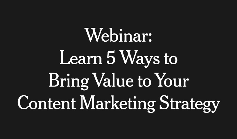 Learn 5 Ways to Bring Value to Your Content Marketing Strategy